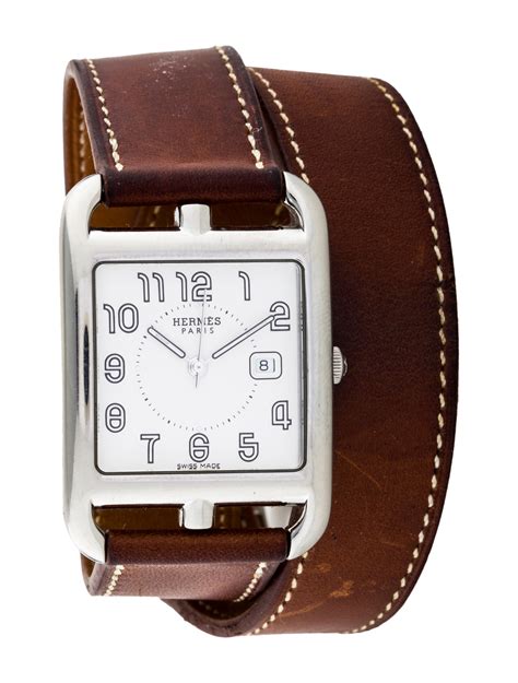 hermes double tour mens watch